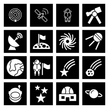 Kişisel ve Ticari Kullanım İçin 16 Astronomi Simgesi...