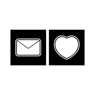 Kişisel ve iletişim için multimedya simgesi...