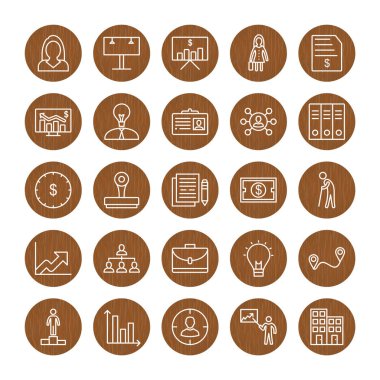 Kişisel ve Ticari Kullanım İçin 25 Simge İş...