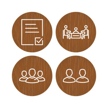 Kişisel ve Ticari Kullanım İçin 4 Simge İş...