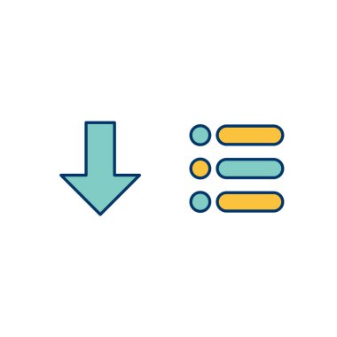 Mobil Uygulamaların Vektör Web Simgesi Kümesi