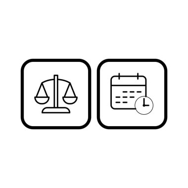 2 Bankacılık Simgesi Beyaz Arkaplanda İzole Edildi...