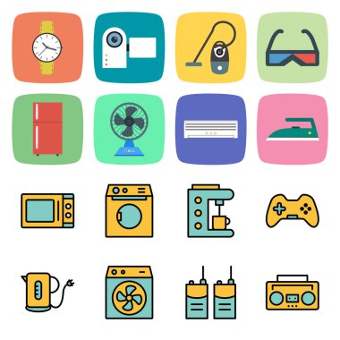 Web Simgesi Ev Aletleri Seti