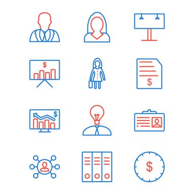 Kişisel ve Ticari Kullanım İçin 12 Simge İş...