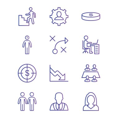 Kişisel ve Ticari Kullanım İçin 12 Simge İş...