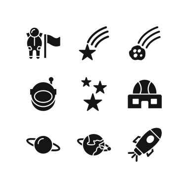 Kişisel ve Ticari Kullanım İçin 9 Astronomi Simgesi...