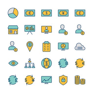 Kişisel ve Ticari Kullanım İçin 25 İş Simgesi...