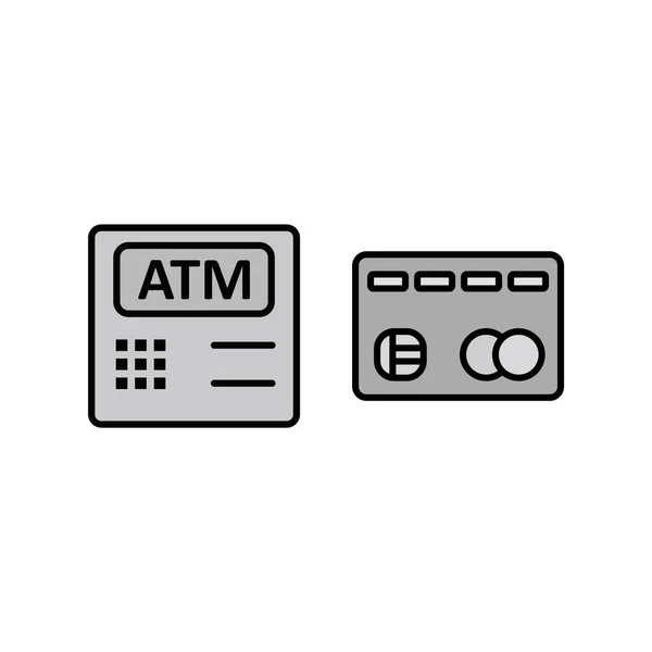 Iconos Bancarios Para Uso Personal Comercial — Vector de stock