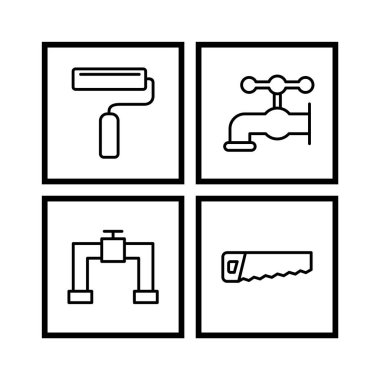 Kişisel ve ticari kullanım için 4 Simge Yapılandırma...