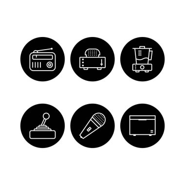 Kişisel ve Ticari Kullanım İçin 6 Simge Elektronik Aygıt...