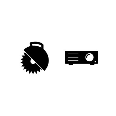 Kişisel ve Ticari Kullanım İçin 2 Elektronik Aygıt Simgesi...