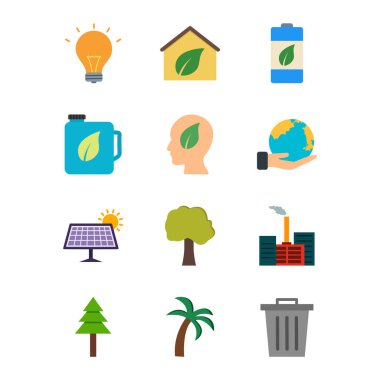 Kişisel ve Ticari Kullanım İçin 12 Eko Simgesi...