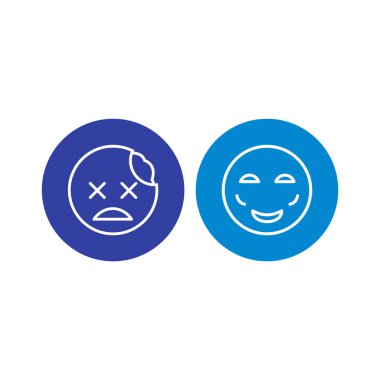 Kişisel ve ticari kullanım için 2 simge emojisi...