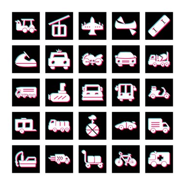 Kişisel ve ticari kullanım için simge taşıma...