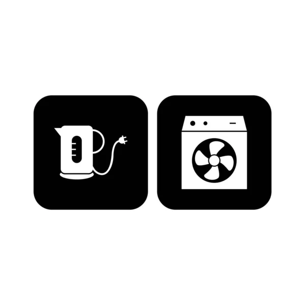 Icon Set Von Elektronischen Geräten Für Den Persönlichen Und Kommerziellen — Stockvektor