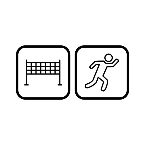 Icon set of sports and games for personal and commmercial use...