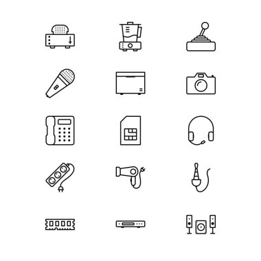 Kişisel ve Ticari Kullanım İçin 15 Elektronik Aygıt Simgesi...