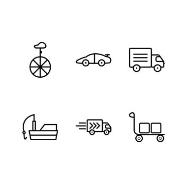 Kişisel ve ticari kullanım için simge taşıma...