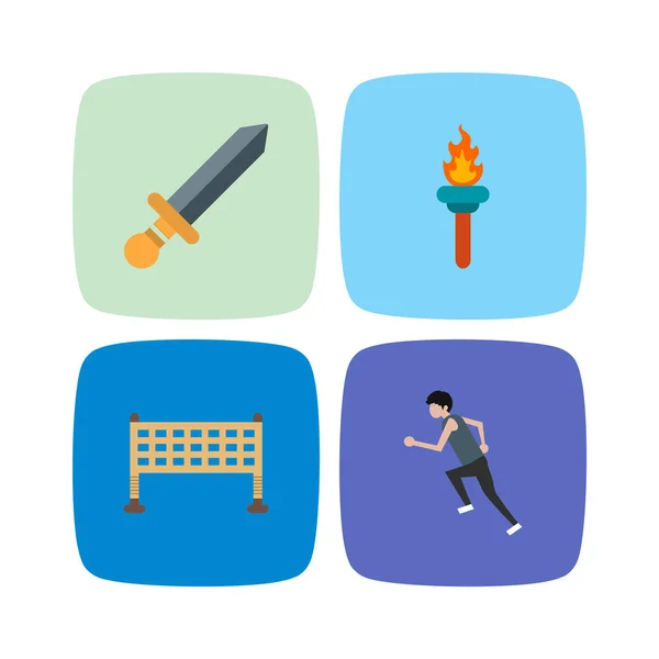 Icon set of sports and games for personal and commmercial use...