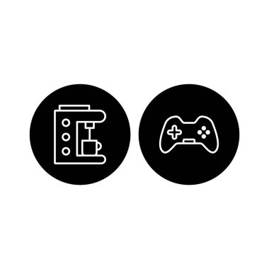 Kişisel ve Ticari Kullanım İçin 2 Elektronik Aygıt Simgesi...