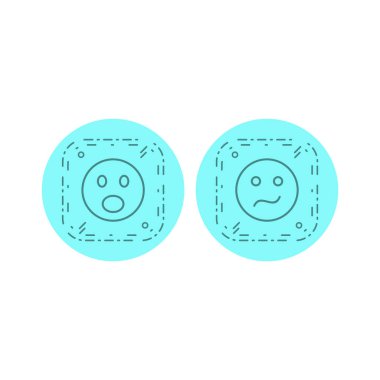 Kişisel ve ticari kullanım için 2 simge emojisi...