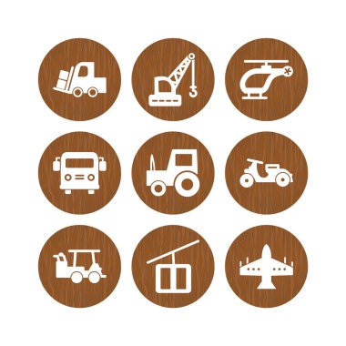 Kişisel ve ticari kullanım için simge taşıma...