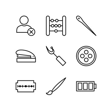 Kişisel ve Ticari Kullanım İçin Evrensel 9 Simge...