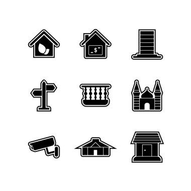 Kişisel ve ticari kullanım için 9 Simge Emlak...