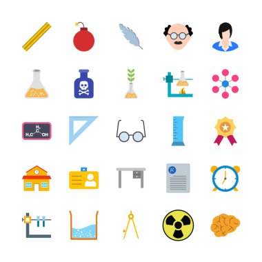 Kişisel ve Ticari Kullanım İçin 25 Eğitim Simgesi...