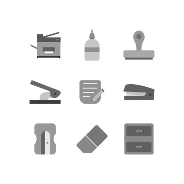 Kişisel ve Ticari Kullanım İçin 9 Ofis Simgesi...