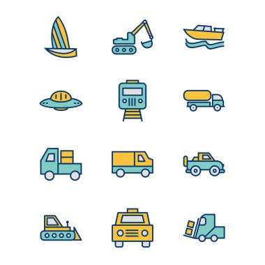 Kişisel ve ticari kullanım için simge taşıma...