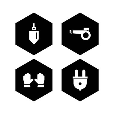 Kişisel ve Ticari Kullanım İçin 4 Yapı Simgesi...