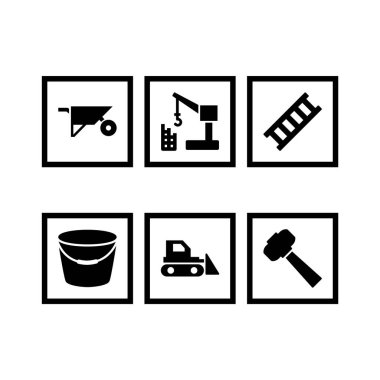 Kişisel ve Ticari Kullanım İçin 6 Yapı Simgesi...