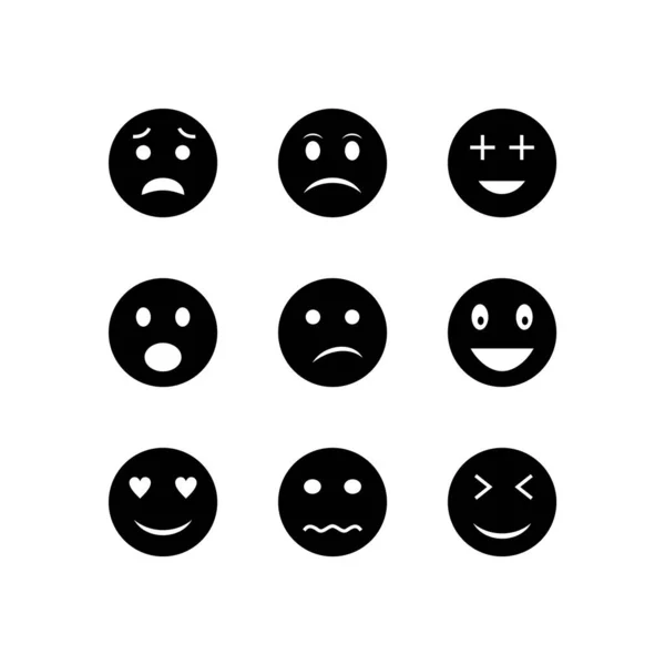 Ikon Emoji Użytku Osobistego Komercyjnego — Wektor stockowy