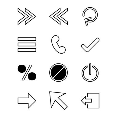 Kişisel ve Ticari Kullanım İçin 12 Temel Element Simgesi...