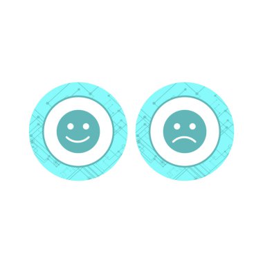 Beyaz arkaplanda izole edilmiş 2 evrensel simge kümesi...