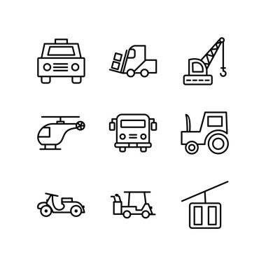 Kişisel ve ticari kullanım için simge taşıma...