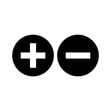 Beyaz Arkaplanda İzole edilmiş 2 temel öge Simgesi Sayfası...