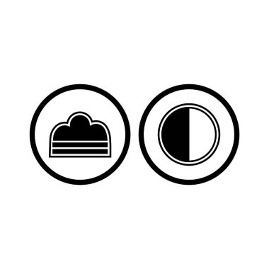 Kişisel ve Ticari Kullanım İçin Hava Durumu 2 Simgesi...