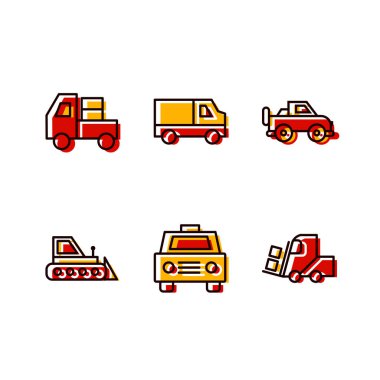 Kişisel ve ticari kullanım için simge taşıma...