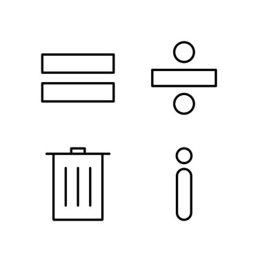 Kişisel ve Ticari Kullanım İçin 4 Temel Element Simgesi...