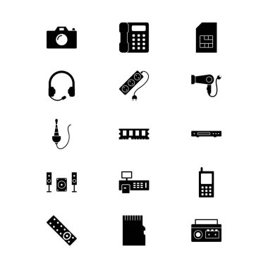 Kişisel ve Ticari Kullanım İçin 15 Elektronik Aygıt Simgesi...