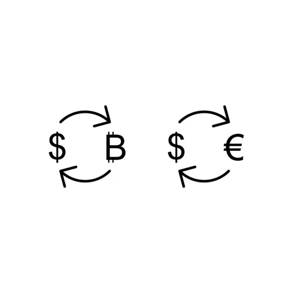 供个人和商业用途的一套Icon业务 — 图库矢量图片