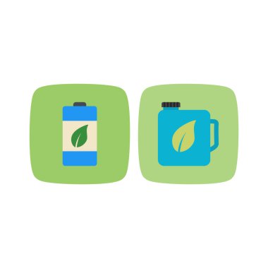 Kişisel ve ticari kullanım için 2 ikon eko...