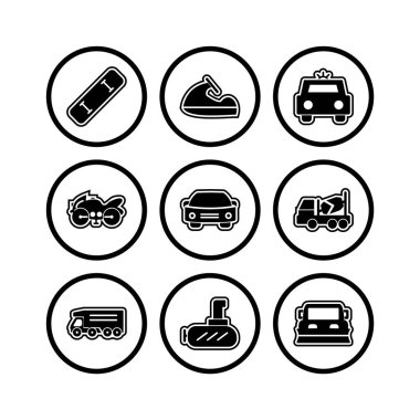 Kişisel ve ticari kullanım için simge taşıma...