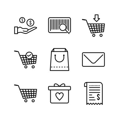 Kişisel ve Ticari Kullanım İçin 9 E-Ticaret Simgesi...