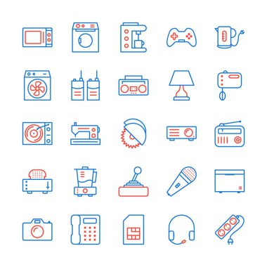 Kişisel ve Ticari Kullanım İçin 25 Simge Elektronik Aygıt...