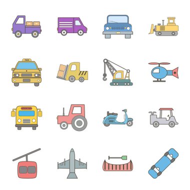 Kişisel ve ticari kullanım için simge taşıma...