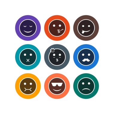 Kişisel ve Ticari Kullanım İçin 9 Emoji Simgesi...