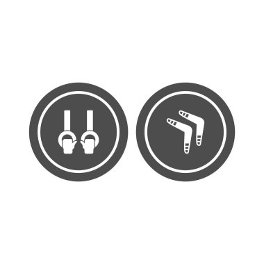 Kişisel ve iletişim için spor ve oyun simgesi...